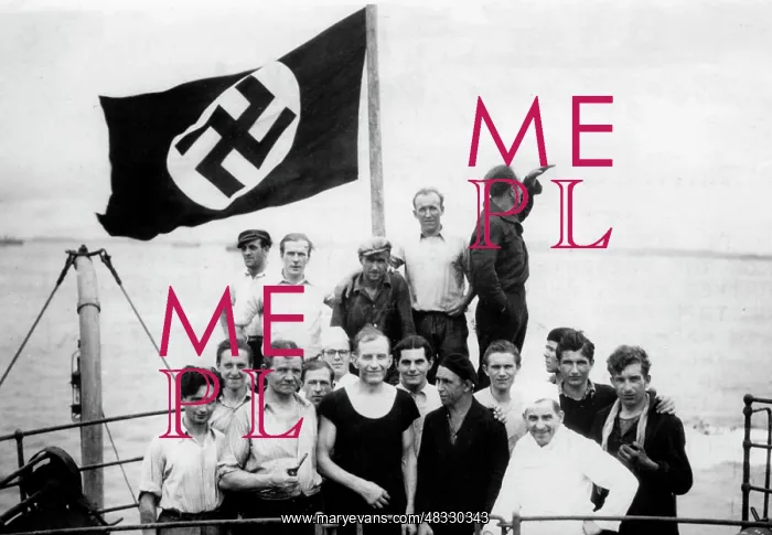 : Crew of a German blockade runner, 1941 : Crew of a German blockade runner, 1941