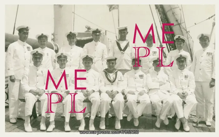  : Crew of the HMS Chrysanthemum - Anchusa-class sloop