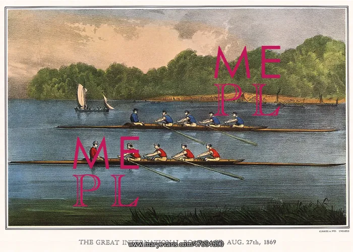 : Crew Race Between Oxford and Harvard : Crew Race Between Oxford and Harvard