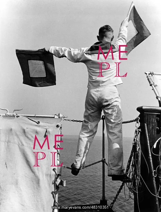  : Crew at work on board of the Meteor