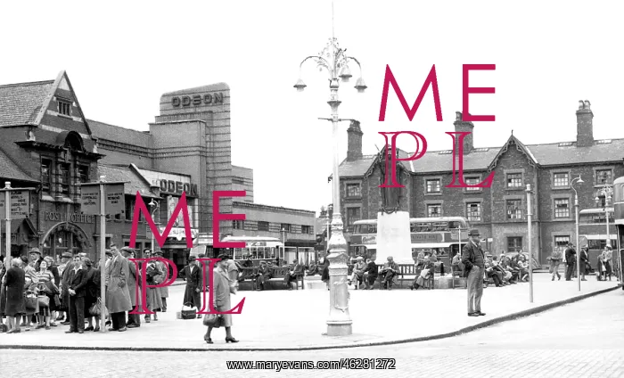  : Crewe, the Square 1951