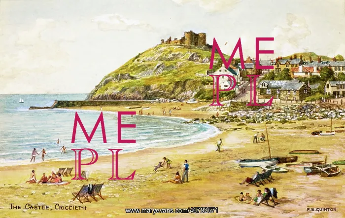 : Criccieth Castle, Lleyn Peninsula, Gwynedd, North Wales : Criccieth Castle, Lleyn Peninsula, Gwynedd, North Wales