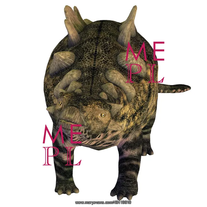 : Crichtonsaurus armored dinosaur : Crichtonsaurus armored dinosaur