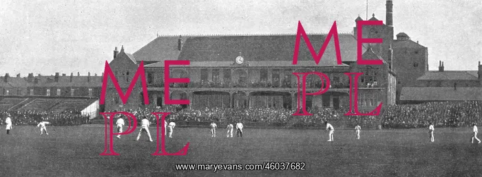 : Cricket at Bramall Lane 1901 : Cricket at Bramall Lane 1901