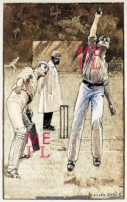 : Cricket Caught and bowled : Cricket Caught and bowled