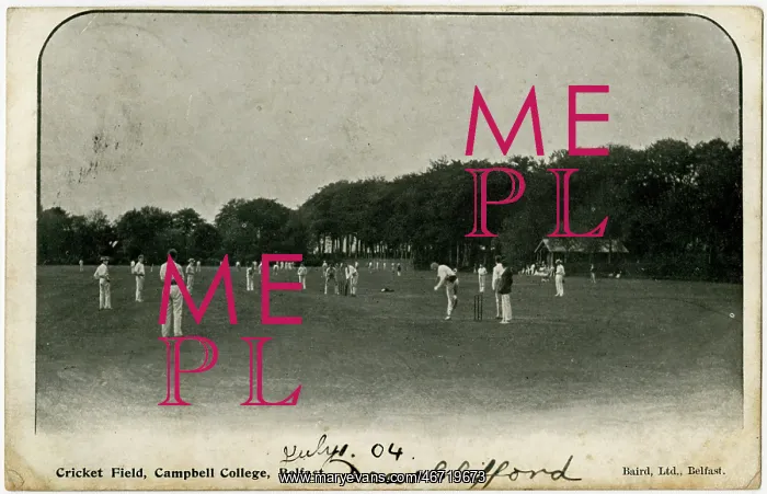  : Cricket Field, Campbell College, Belfast, Northern Ireland
