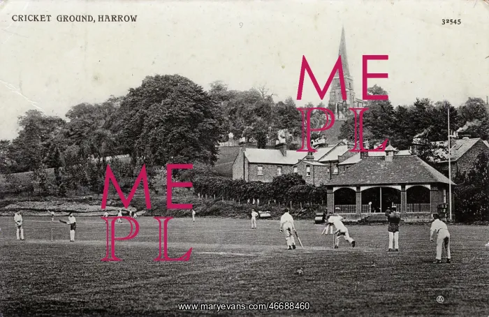 : The Cricket Ground, Harrow School, Middlesex : The Cricket Ground, Harrow School, Middlesex