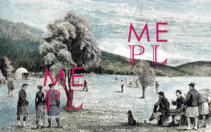 : A Cricket Match at Balmoral : A Cricket Match at Balmoral