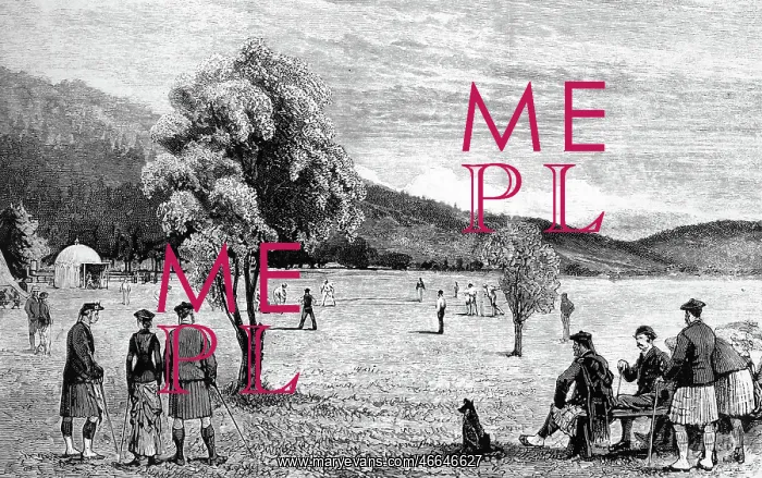 : A Cricket Match at Balmoral : A Cricket Match at Balmoral