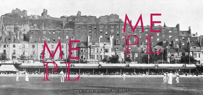 : Cricket match at Hastings 1901 : Cricket match at Hastings 1901