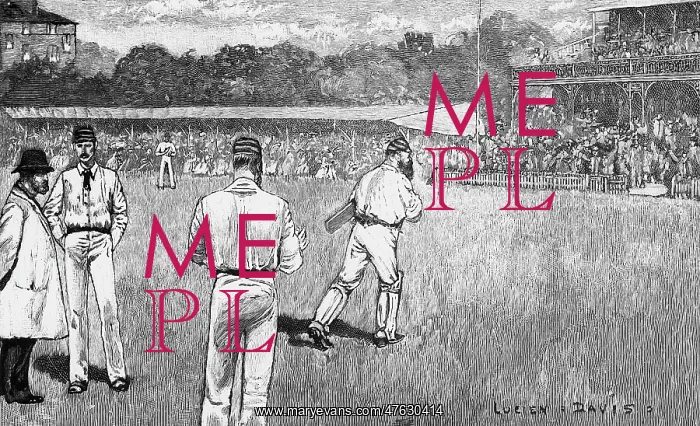 : Cricket Match, MCC v Australia 1884 : Cricket Match, MCC v Australia 1884