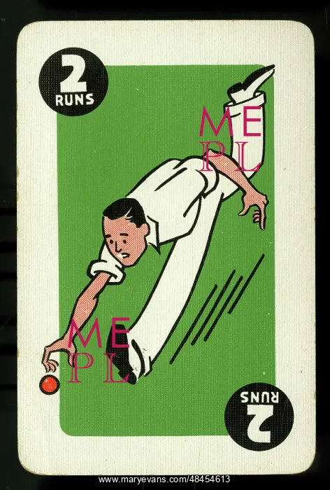  : Cricket - Run-It-Out card game - 2 Runs