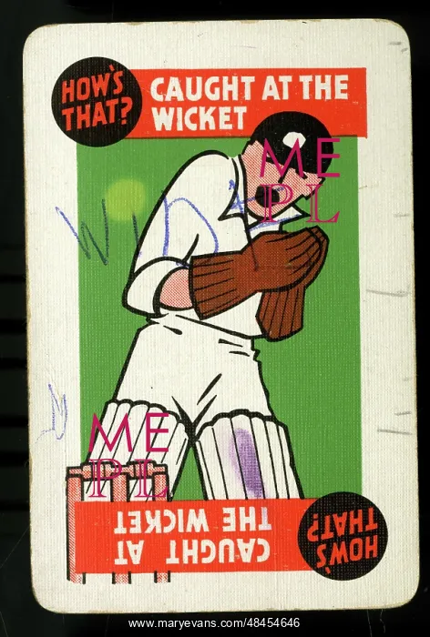 : Cricket - Run-It-Out card game - Caught at the Wicket : Cricket - Run-It-Out card game - Caught at the Wicket