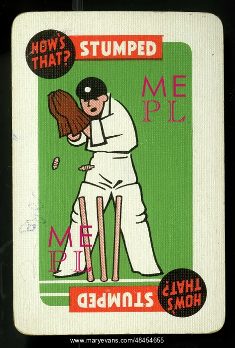 : Cricket - Run-It-Out card game - Stumped : Cricket - Run-It-Out card game - Stumped