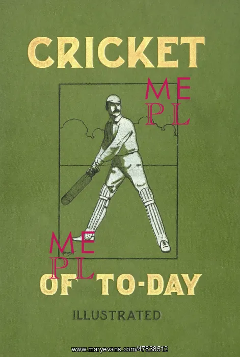 : Cricket of Today and Yesterday - Percy Cross Standing, Cover : Cricket of Today and Yesterday - Percy Cross Standing, Cover