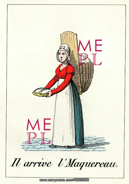  : Cries of Paris - mackerel seller