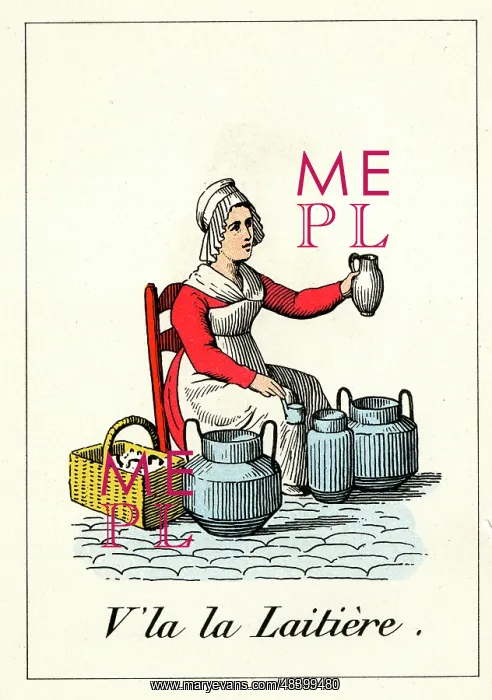  : Cries of Paris - milk seller