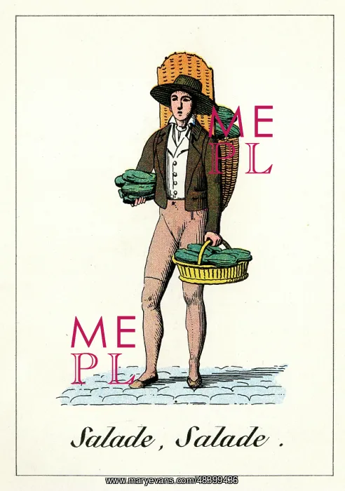  : Cries of Paris - vegetable seller