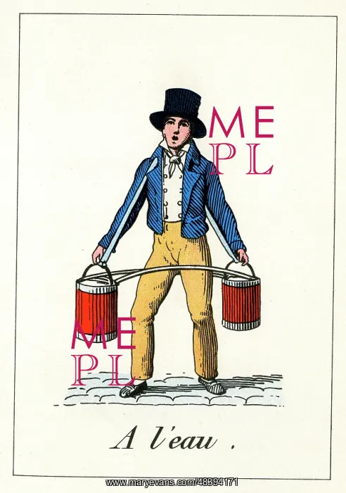  : Cries of Paris - water carrier