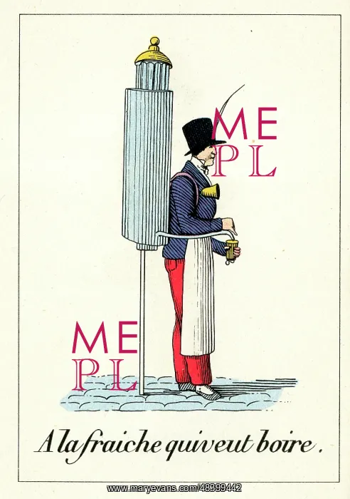  : Cries of Paris - water seller