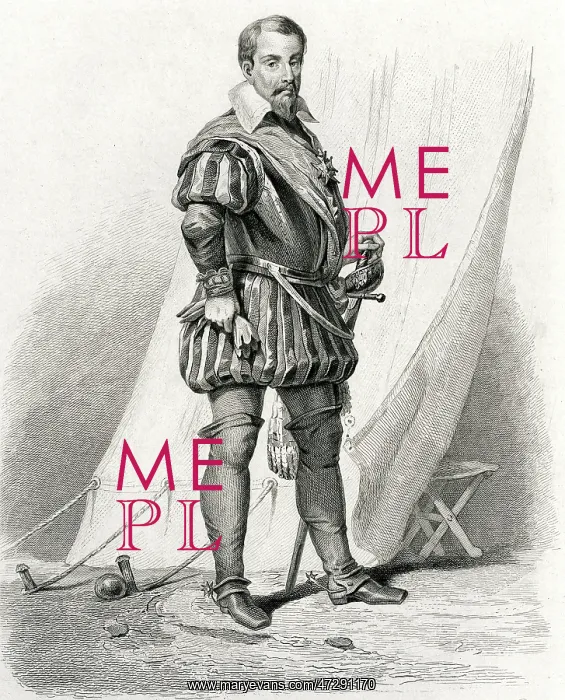  : CRILLON. Louis des Balbes de CRILLON (1541 - 1615), French military commander