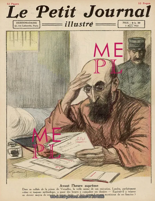: CRIME / HENRI LANDRU / C20TH : CRIME / HENRI LANDRU / C20TH