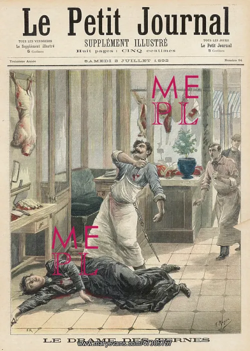 : CRIME / MURDER / 1892 : CRIME / MURDER / 1892