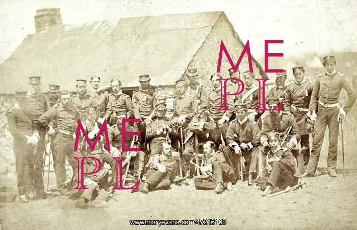 : CRIMEAN OFFICERS PHOTO : CRIMEAN OFFICERS PHOTO
