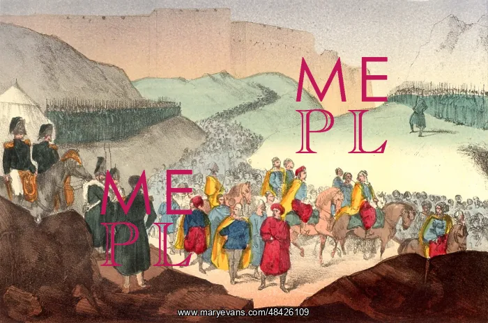 : Crimean War 1853-1856: Garrison of Kars surrendering : Crimean War 1853-1856: Garrison of Kars surrendering