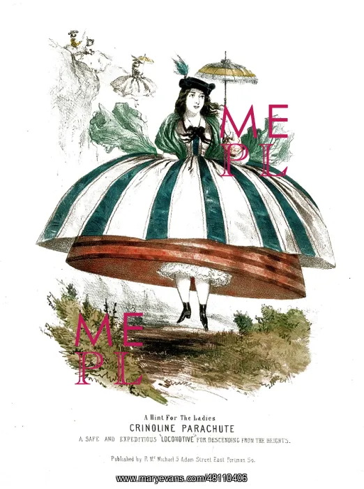 : Crinoline Parachute : Crinoline Parachute