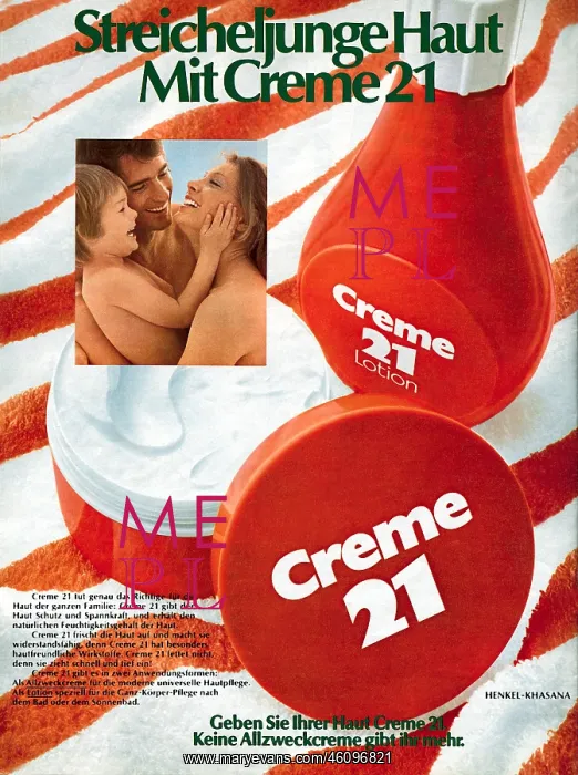  : Cr?me 21 advert