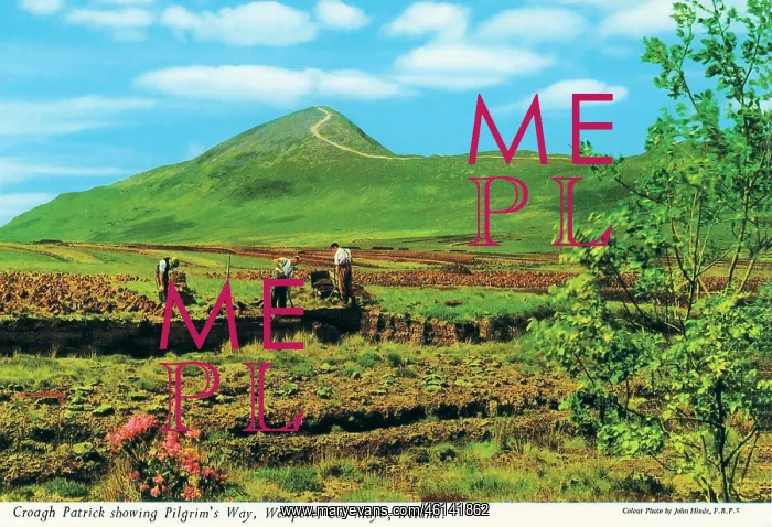 : Croagh Patrick and Pilgrim's Way, Westport, County Mayo : Croagh Patrick and Pilgrim's Way, Westport, County Mayo