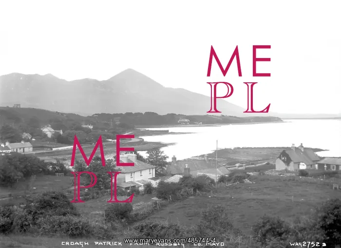 : Croagh Patrick from Rossbeg, Co. Mayo : Croagh Patrick from Rossbeg, Co. Mayo