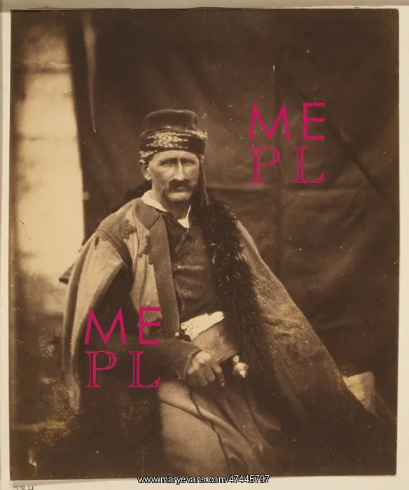 : A Croat chief : A Croat chief