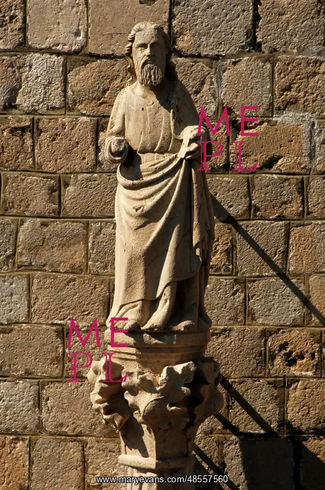 : Croatia. Dubrovnik. Religious statue : Croatia. Dubrovnik. Religious statue