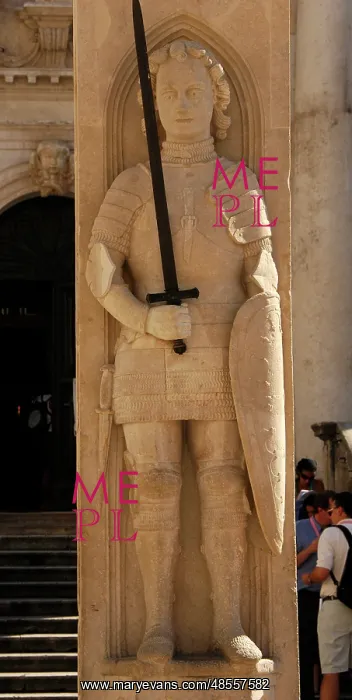  : Croatia. Dubrovnik. Roland's Column