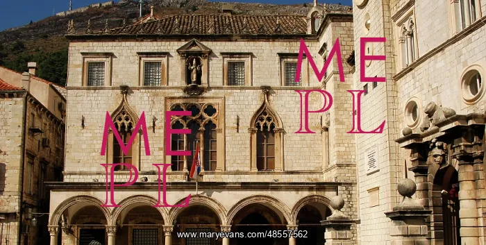  : Croatia. Dubrovnik. Sponza Palace