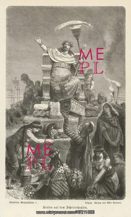: CROESUS FUNERAL PYRE : CROESUS FUNERAL PYRE