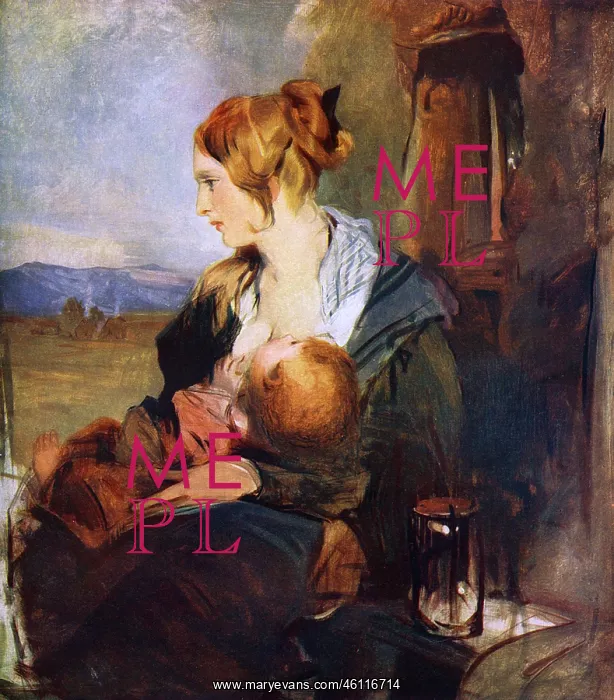: The Crofter's Daughter by Edwin Landseer : The Crofter's Daughter by Edwin Landseer