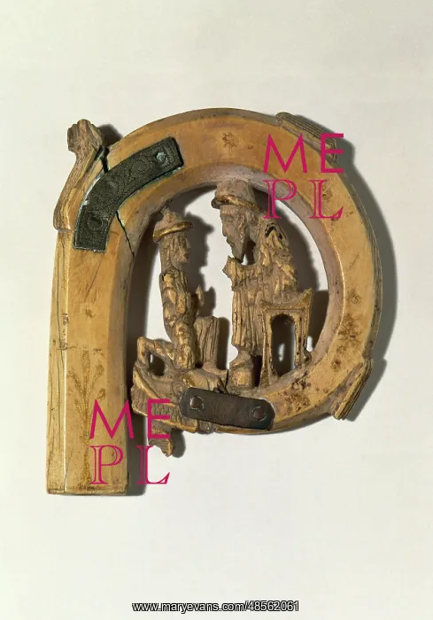 : Croiser of Bishop Arnau de Jard?=? (1271-1306). Ivory. 13th : Croiser of Bishop Arnau de Jard?=? (1271-1306). Ivory. 13th