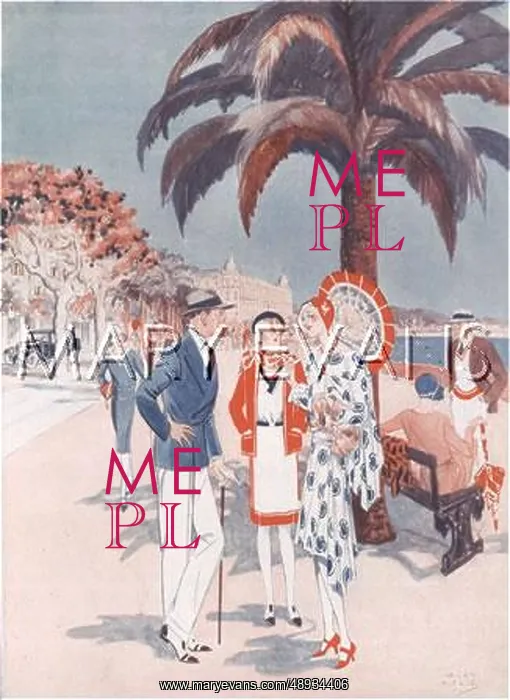 : On the Croisette at Cannes By Helen Mckie : On the Croisette at Cannes By Helen Mckie
