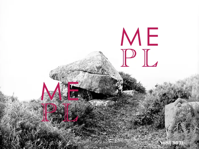 : A Cromlech or Dolmen at Glegnagh, Ballintoy : A Cromlech or Dolmen at Glegnagh, Ballintoy