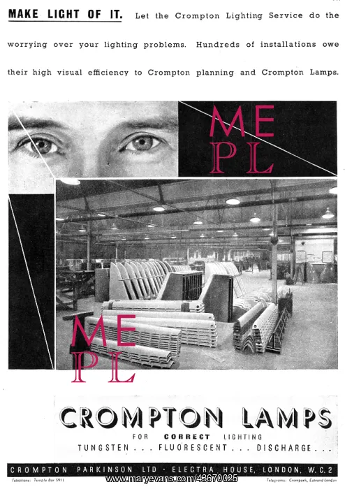 : Crompton Parkinson Industrial Lighting : Crompton Parkinson Industrial Lighting