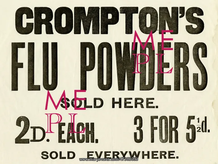  : Crompton's Flu Powder