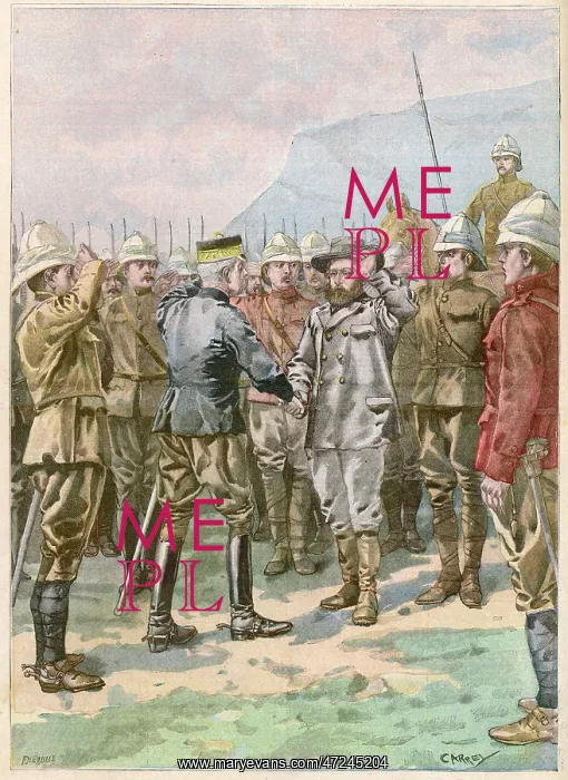 : CRONJE SURRENDERS / 1900 : CRONJE SURRENDERS / 1900