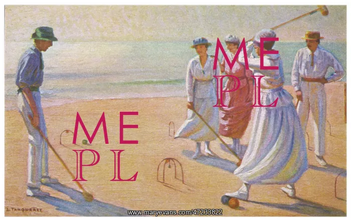  : CROQUET ON THE BEACH