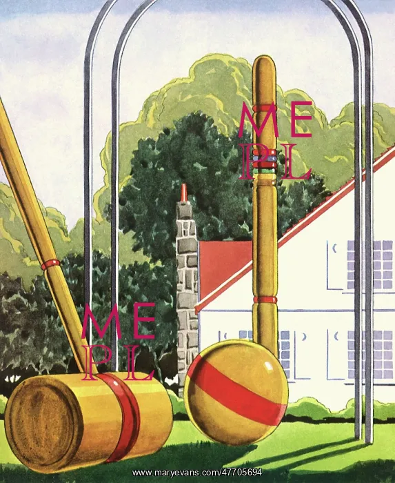  : Croquet Mallet, Ball