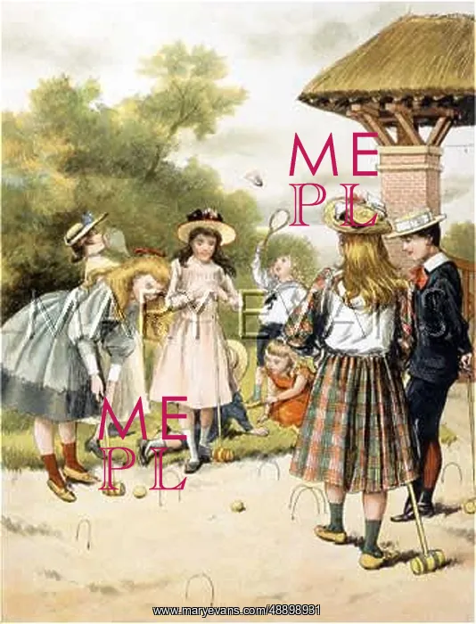 : CROQUET AT PARTY : CROQUET AT PARTY