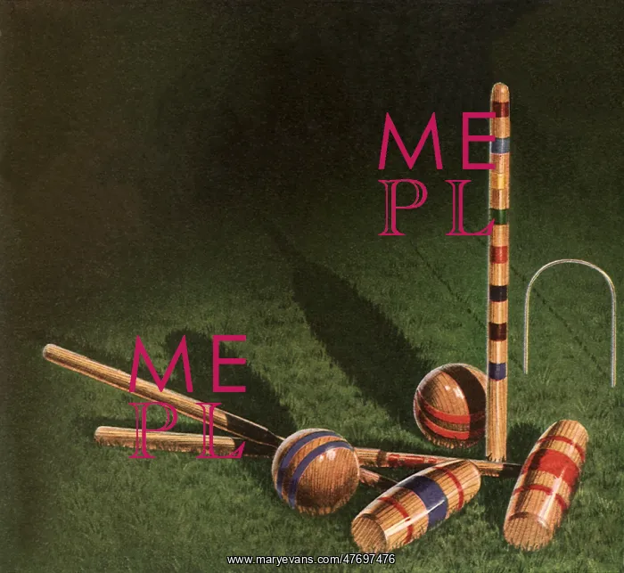  : Croquet Set in Shadow