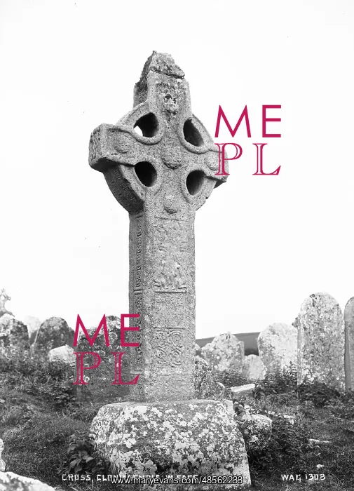 : Cross, Clonmacnois, Western Face : Cross, Clonmacnois, Western Face